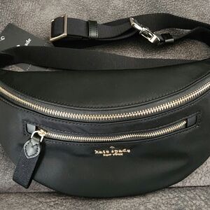 Kate Spade Black Belt Bag